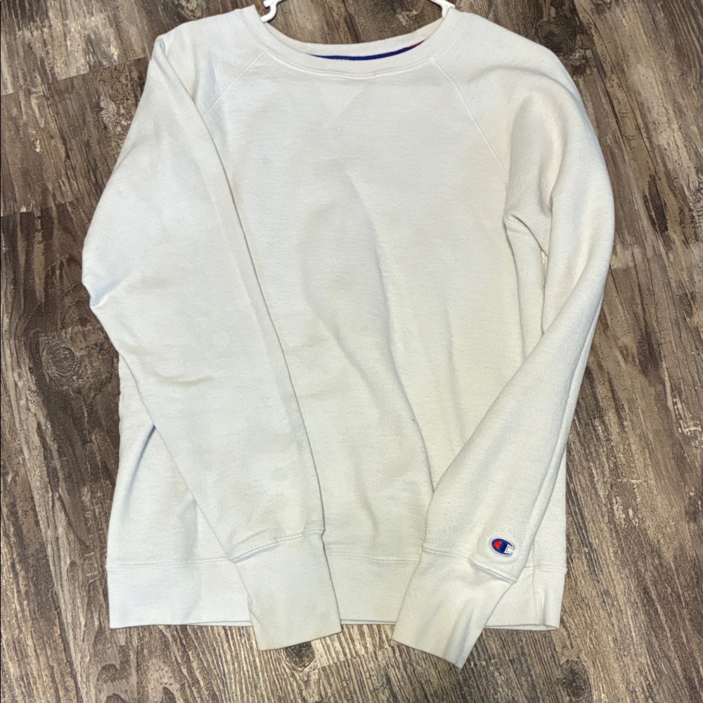 Champion White Sweatshirt